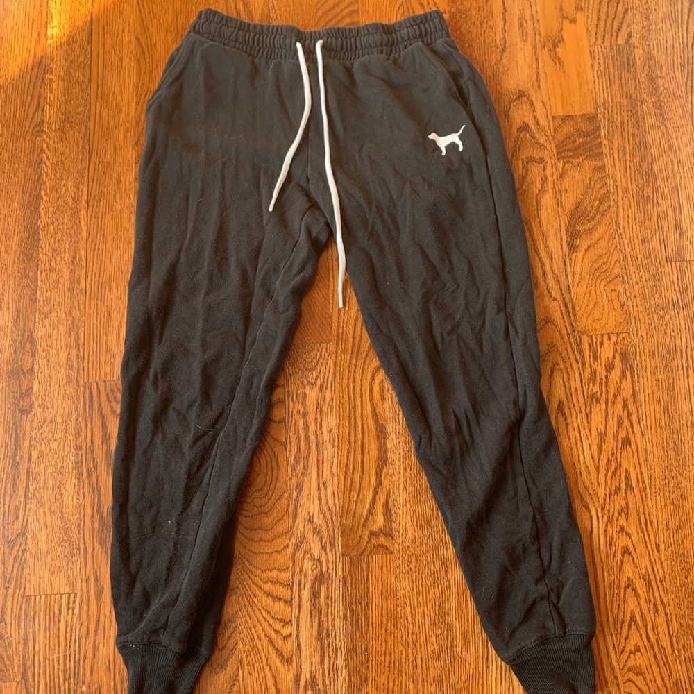 PINK Victoria’s Secret Black Joggers